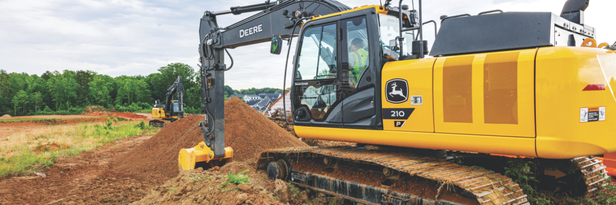 Meet the New John Deere 210, 230 and 260 P-Tier Excavators