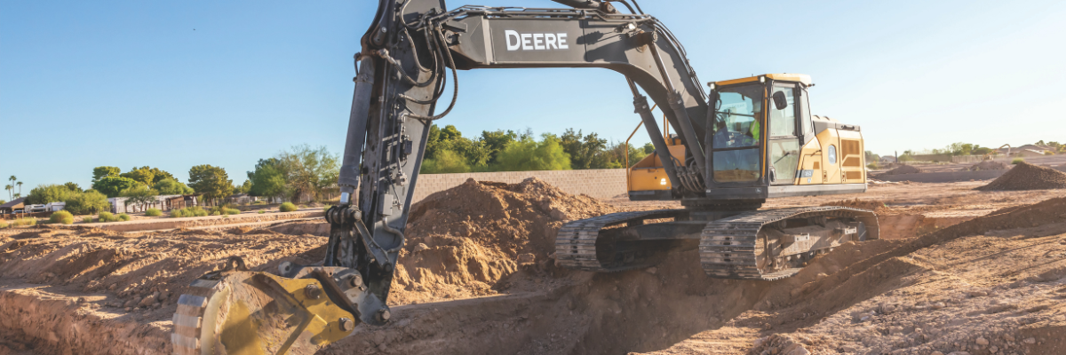 Meet the New John Deere 210, 230 and 260 P-Tier Excavators