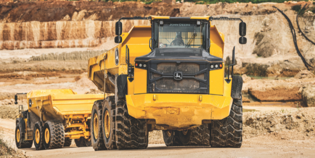 John Deere Unveils Its First Autonomous Articulated Dump Truck