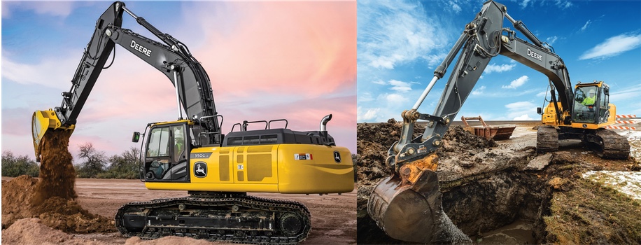 JohnDeere SmartGrade Excavators