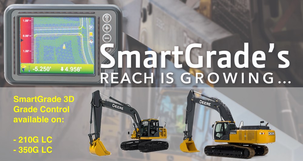 John Deere SmartGrade Excavators