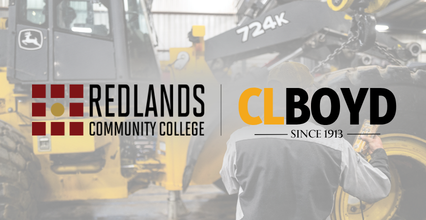 CL Boyd Receives Business Partnership Excellence Award with Redlands Community College
