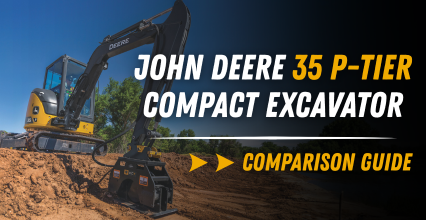 John Deere 35 P-Tier Compact Excavator Comparison Guide