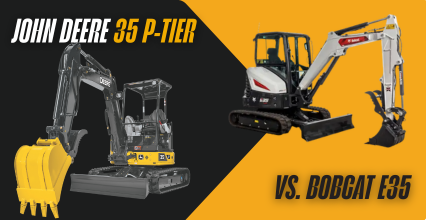 John Deere 35 P-Tier vs. Bobcat E35 : Head to Head Comparison