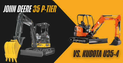 John Deere 35 P-Tier vs. Kubota U35-4 : Head to Head Comparison
