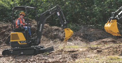 Big Upgrades to the John Deere 17P and 26P Compact Excavators